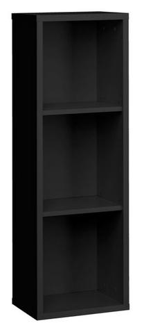 Sieninė lentyna ASM Blox RW16, juoda, 35 cm x 25 cm x 105 cm