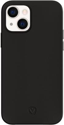 Telefona vāciņš Valenta Snap Luxe Leather, melna krās., Apple