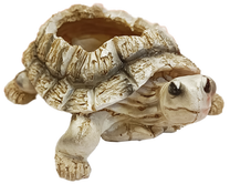 Sodo dekoracija "Vėžlys" Besk Garden Turtle 4750959081303, 20 cm x 16 cm x 7 cm, ruda sp./balta sp.