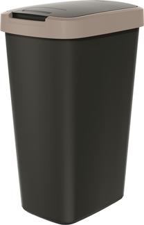 Rūšiavimo šiukšliadėžė Prosperplast Compacta Q, 45L l, ruda sp./juoda sp.
