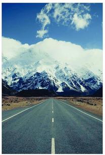 Фотокартина Hill Road, 50 см x 70 см