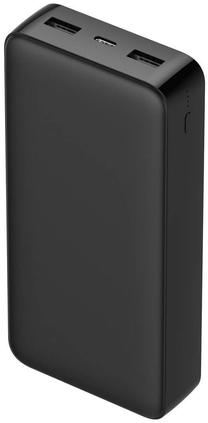 Lādētājs-akumulators (Power bank) Mocco, 20000 mAh, melna krās.