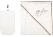 Vaikiškų rankšluosčių rinkinys Womar Double, baltas, 80 cm x 80 cm