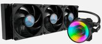 Vandens aušintuvas procesoriui Cooler Master MasterLiquid ML360 Mirror, 394 mm x 120 mm