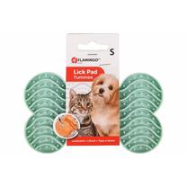 Laizāmais paklājiņš dzīvniekiem Flamingo Lick Pad Petrol Lick Pad Jummie Petrol S, 15 cm