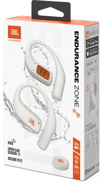 Belaidės ausinės JBL Endurance Zone JBLENDUZONEWHT, balta sp.