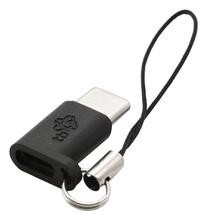 Adapteris TB Micro USB / USB C USB C male, Micro USB, melna krās.