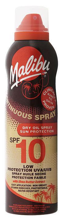 Purškiklis įdegio priežiūrai Malibu SPF10, 175 ml