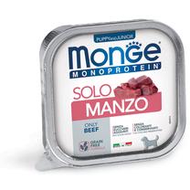 Влажный корм для собак Monge Monoprotein Solo Puppy, говядина, 0.15 кг