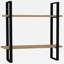 Sieninė lentyna Kalune Design Buba 495SSE1167, ąžuolo sp., 70 cm x 22 cm x 70 cm