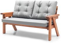 Õuesohva Kalune Design Abant, hall v., 80 cm x 161 cm x 88 cm