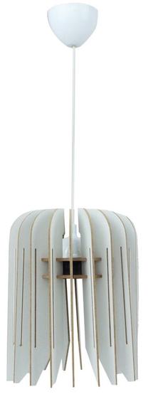 Valgusti rippuv Opviq Tulip 211-LB2 390FLH1588, E27, 1 x 60 W, valge v. / valge v.
