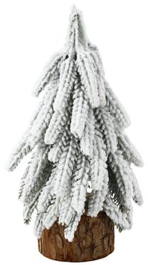 Dirbtinė Kalėdų eglutė apsnigta 28613, 20 cm, su stovu
