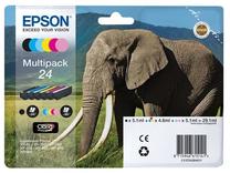 Rašalinio spausdintuvo kasetė Epson C13T24284011, mėlyna sp./juoda sp./raudona sp., 29.1 ml