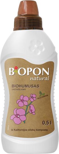 Biohumusas orchidėjoms Biopon 1585, skystos, 0.5 l