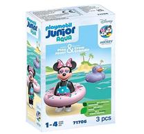 Konstruktors Playmobil Junior Aqua Disney Minnie Mouses Beach Trip 71706, 3 gab., daudzkrāsaina