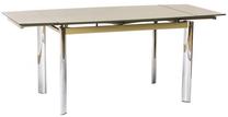 Stalas išskleidžiamas GD-020, šviesiai ruda sp., 120 - 180 cm x 80 cm x 76 cm