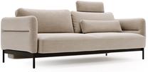 Sofa Polak Meble Duero Fusion, rusva sp., 100 x 221 cm x 88 cm