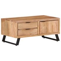 Kavos staliukas VLX 323520, ruda sp., 90 cm x 50 cm x 40 cm