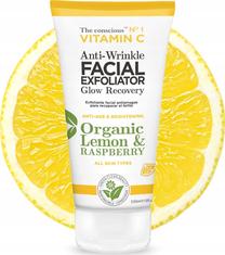 Sejas skrubis The Conscious Facial Exfoliator Glow Recovery Anti-Wrinkle, 150.0 ml
