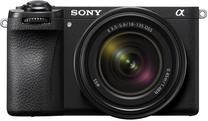 Bezspoguļa kamera Sony a6700 Body + E 18-135mm, melna krās.