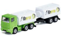 Игрушечный грузовик Siku Scania Tank Truck, 1:87, белый цв./черный цв./зеленый цв.
