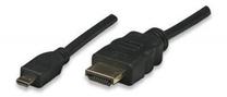 Vads Techly HDMI, Micro HDMI, 3 m