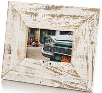 Фоторамка Bad Disain 7 cm, 10 см x 15 см, белый цв.