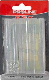 Клеевые стержни Proline, 10 см x 1.1 см, прозрачный цв., 6 шт.