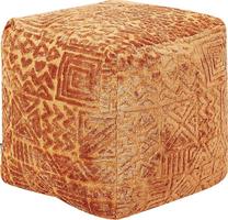 Pufas Beliani Sanawan, ruda sp./aukso sp., 50 cm x 50 cm x 50 cm