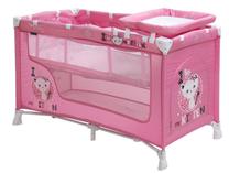Kelioninė lovytė Bertoni Lorelli Nanny 2 Layers Pink Kitten, rožinė sp.