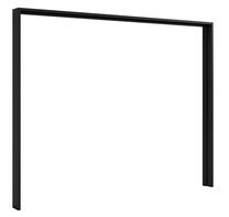 Dekoracija Kassel, 17.5 cm x 280 cm, 223.5 cm, juoda sp.