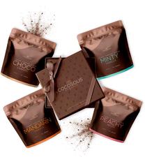 Kūno odos šveitiklis Cocosolis Luxury Coffee Scrub Box, 4 vnt.
