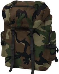 Turistinė kuprinė VLX Army-Style, ruda sp./žalia sp., 65 l