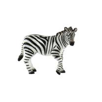 Žaislinė figūrėlė, gyvūnai Zebra, 11.2 cm, balta sp./juoda sp.