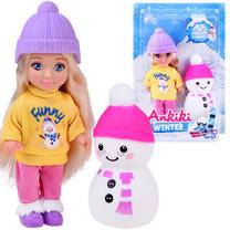 Кукла Ankiki Winter ZA4301, 13 см, многоцветный