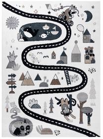 Ковер комнатные Hakano Beo Route, черный цв./кремовый цв./бежевый цв., 150 см x 80 см