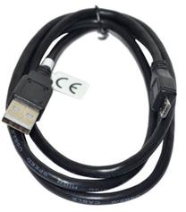 Laidas Vakoss USB 2.0 A male, Micro USB 2.0 B male, 1 m, juoda sp.