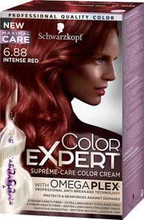 Matu krāsa Schwarzkopf Color Expert, intense red krās., Intense Red 6.88, 50 ml