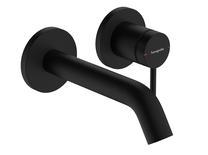 Смеситель для раковины Hansgrohe Tecturis S, черный цв.