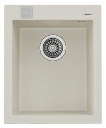 Кухонная мойка Teka Forsquare 34.40 TG Cream, масса камня, 34 см x 50 см x 20 см, светло-коричневый цв.