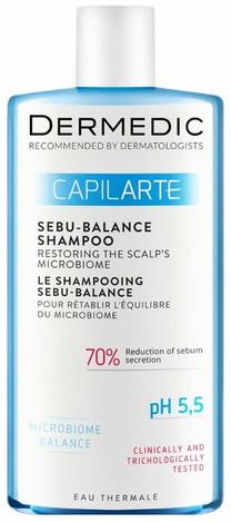 Šampūnas Dermedic Capilarte Sebu-Balance, 300 ml