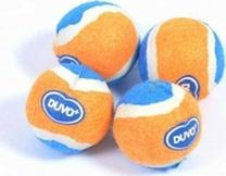 Kamuoliukai Duvo Tennisball, mėlyna sp./oranžinė sp.