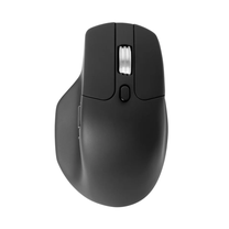 Belaidė žaidimų pelė Keychron M6 Silent Wireless M6S-A23, 2.4 ghz / bluetooth / usb, juoda sp.