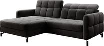 Kampinė sofa Lorelle Kronos 07, ruda sp., kairinė, 160 x 225 cm x 105 cm