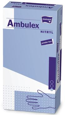 Pirštinės Matopat Ambulex Nitryl, be talko, XL, 100 vnt.