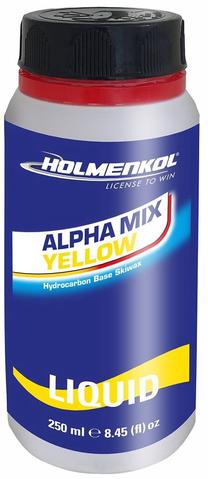 Slēpju vasks Holmenkol Alpha Mix, 250 ml, Dzeltena krās.
