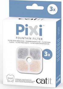 Filtras gertuvei Catit CH-7216, 3 vnt., balta sp.