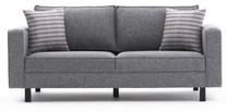 Sofa Hanah Home Kale Linen 825BLC2737, pilka sp., 91 x 180 cm x 83 cm