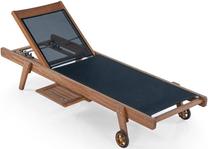 Lauko gultas Kalune Design Dekor 991DVN1178, antracito sp./ruda sp., 200 cm x 65 cm x 33 cm
